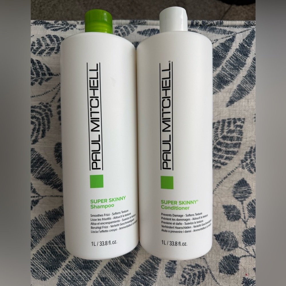 SOLD Paul Mitchell Super Skinny Hair Care Duo with Green Accents